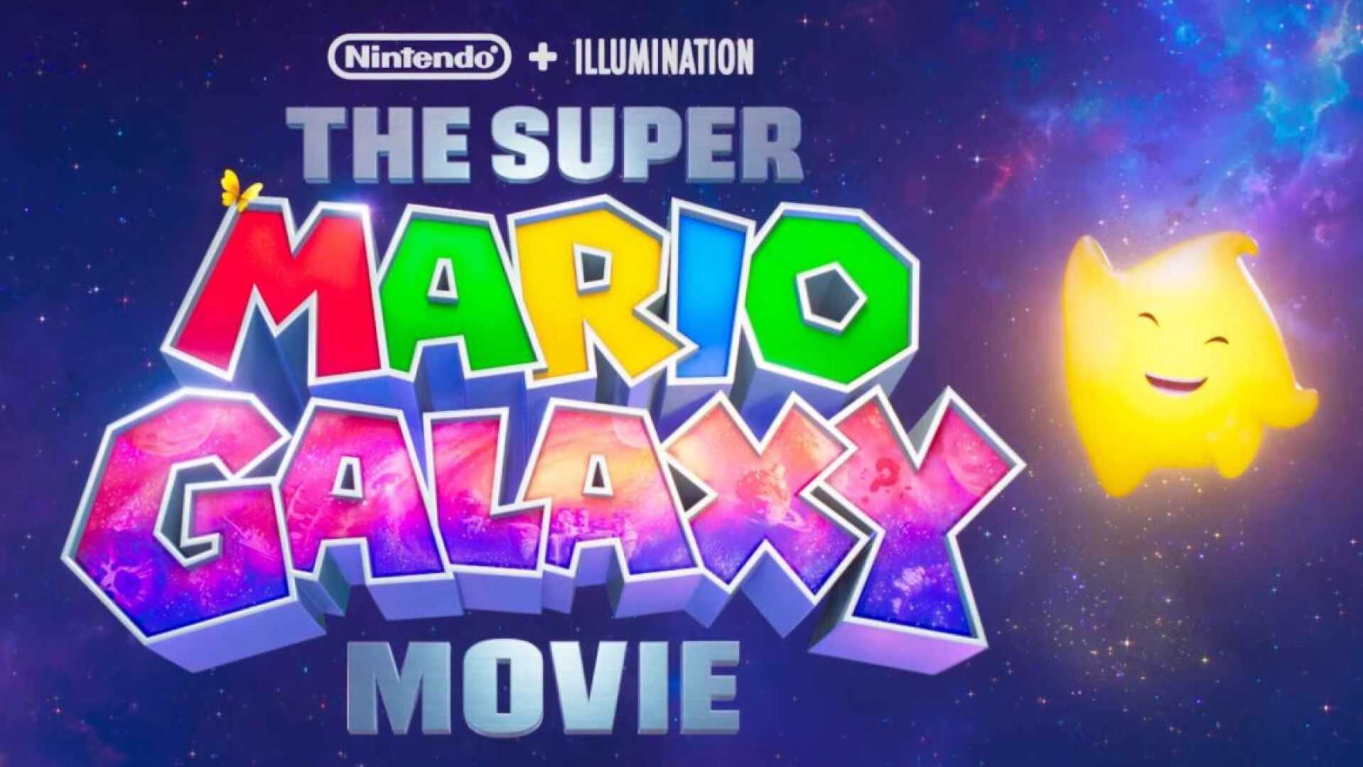 Super Mario Galaxy Movie Poster