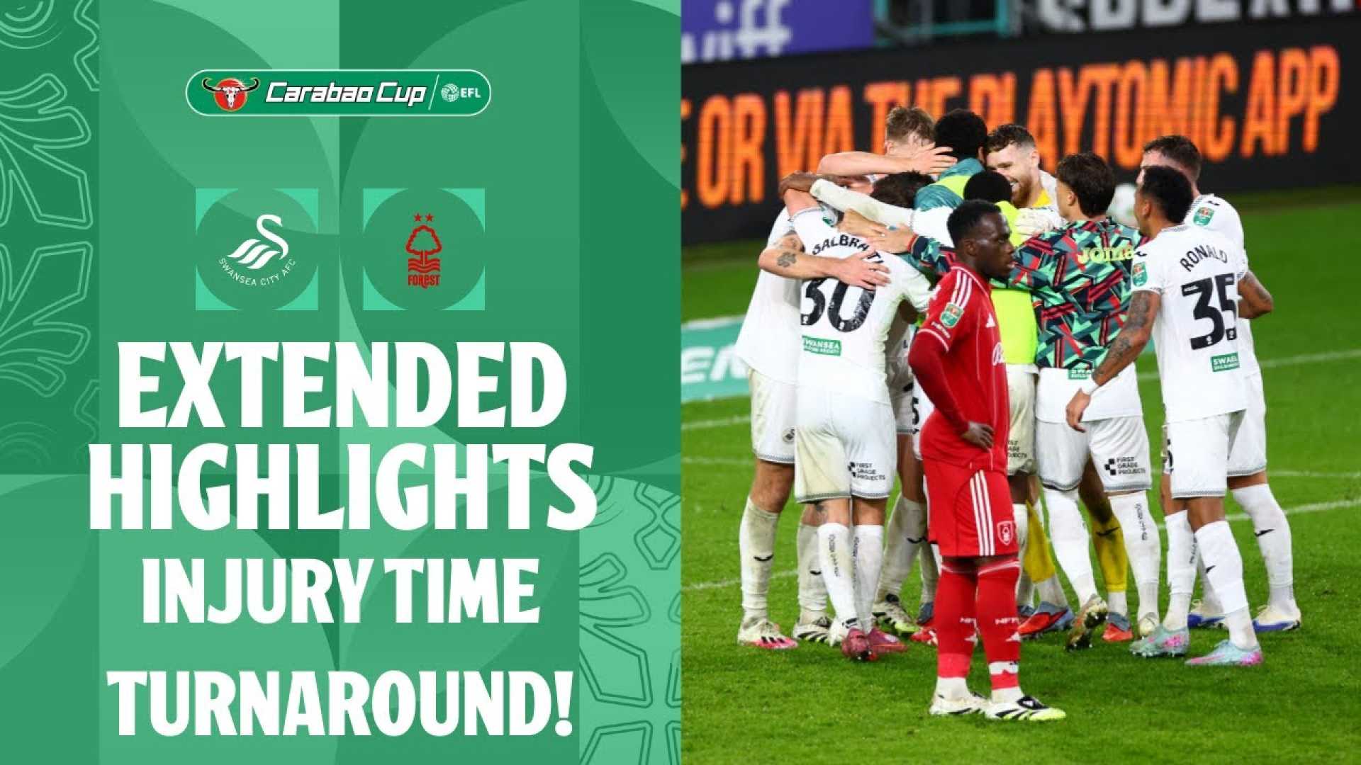 Swansea City Football Match Comeback