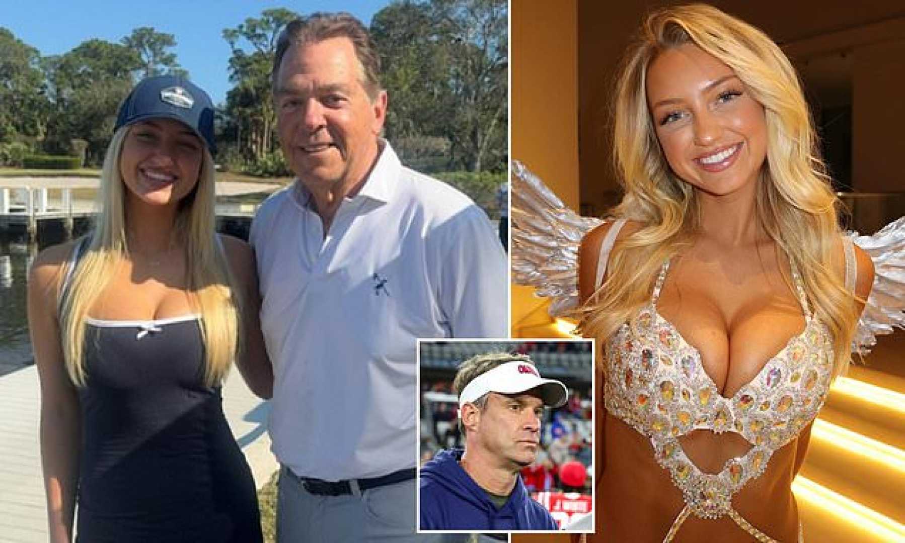 Sydney Thomas Ole Miss Coach Lane Kiffin