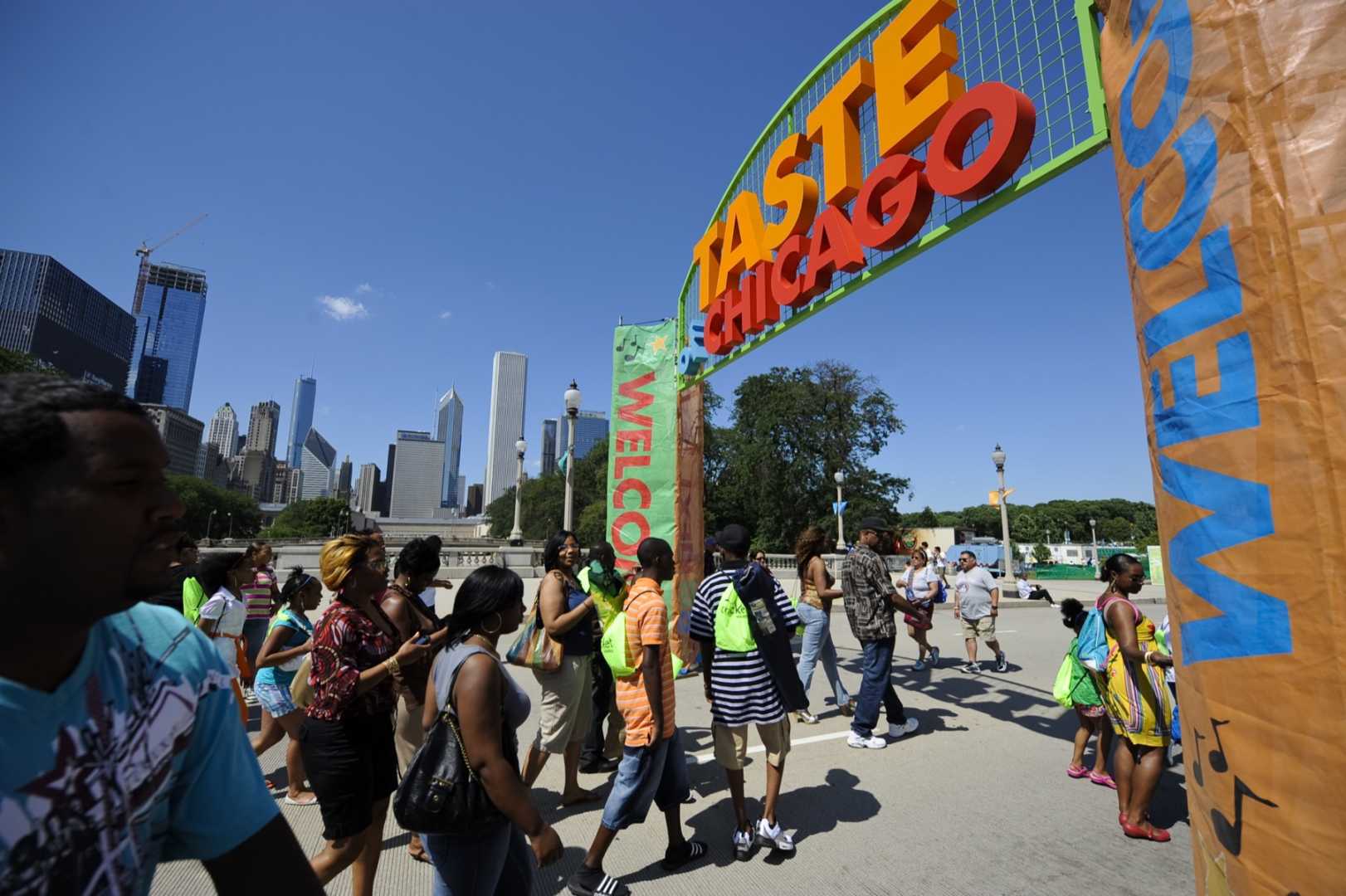 Taste Of Chicago Festival Grant Park