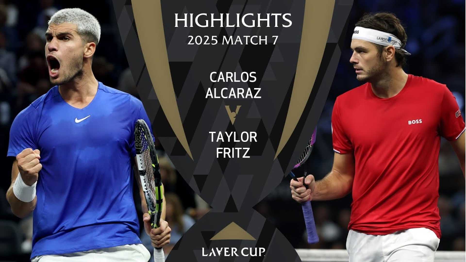 Taylor Fritz Carlos Alcaraz Laver Cup