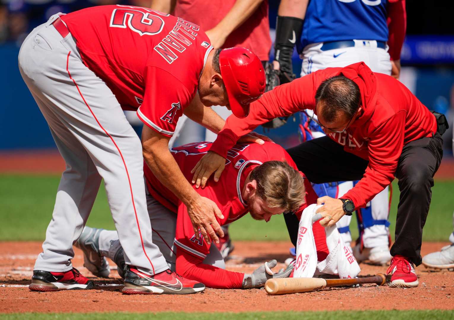Taylor Ward Baseball Injury