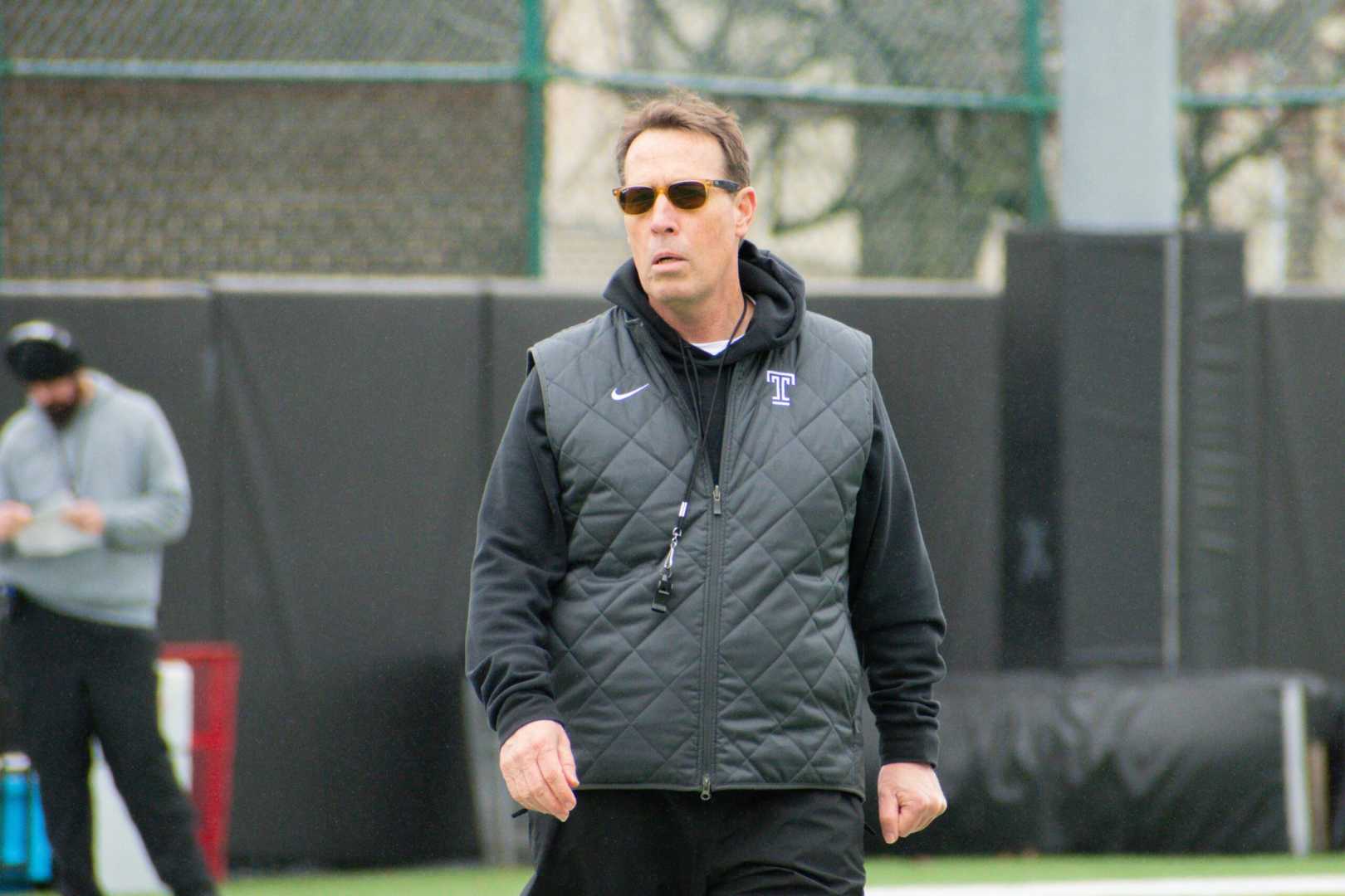 Temple Football Coach K.c. Keeler Performance