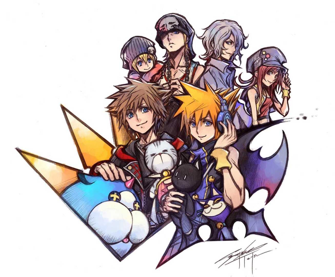 Tetsuya Nomura Final Fantasy Kingdom Hearts