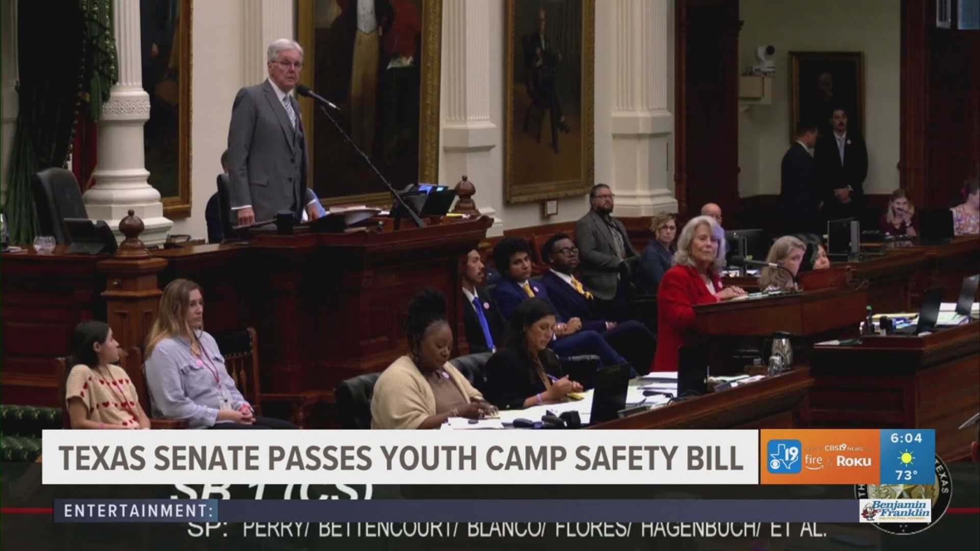 Texas Kids Camp Safety Legislation