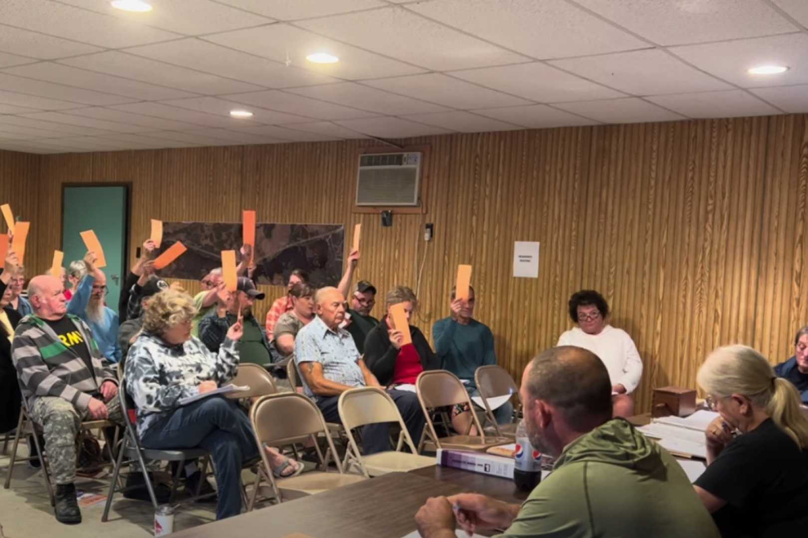 The Forks Plantation Town Meeting