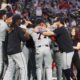 Tigers Red Sox Playoff Victory Celebration