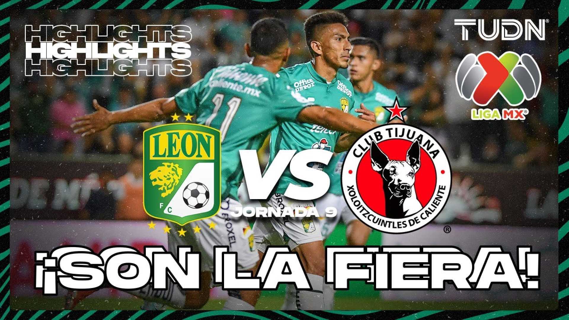 Tijuana León Liga Mx Match