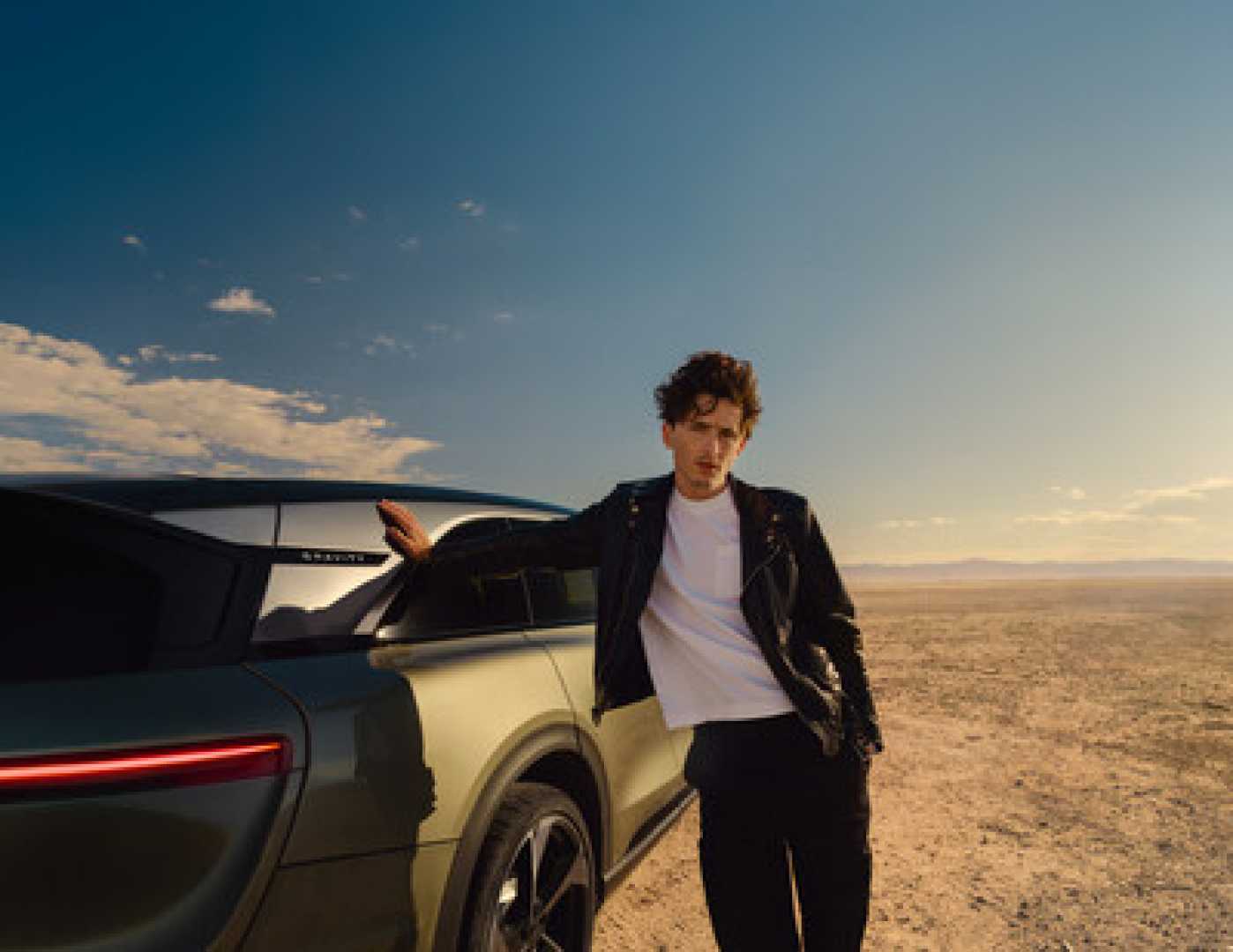 Timothée Chalamet Lucid Gravity Commercial