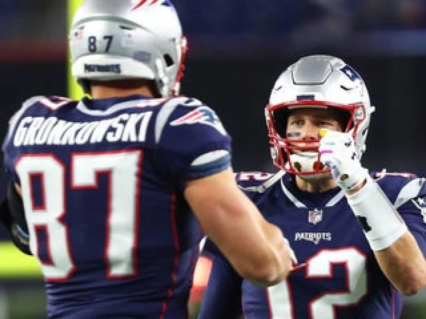 Tom Brady Rob Gronkowski Super Bowl Rematch