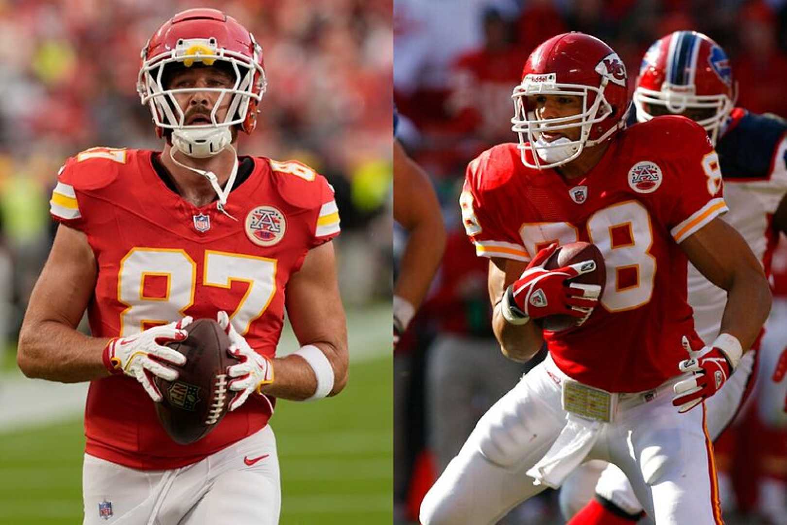 Tony Gonzalez Travis Kelce Chiefs History