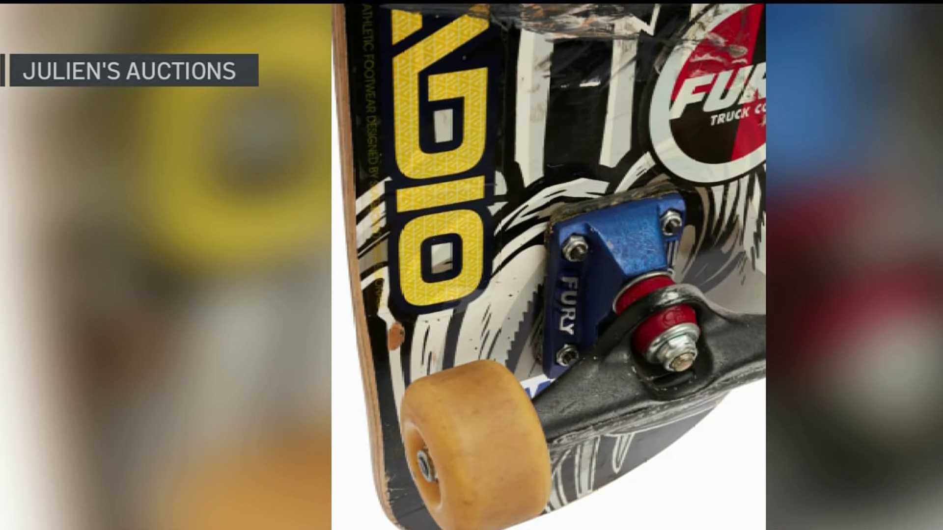 Tony Hawk Skateboard Auction