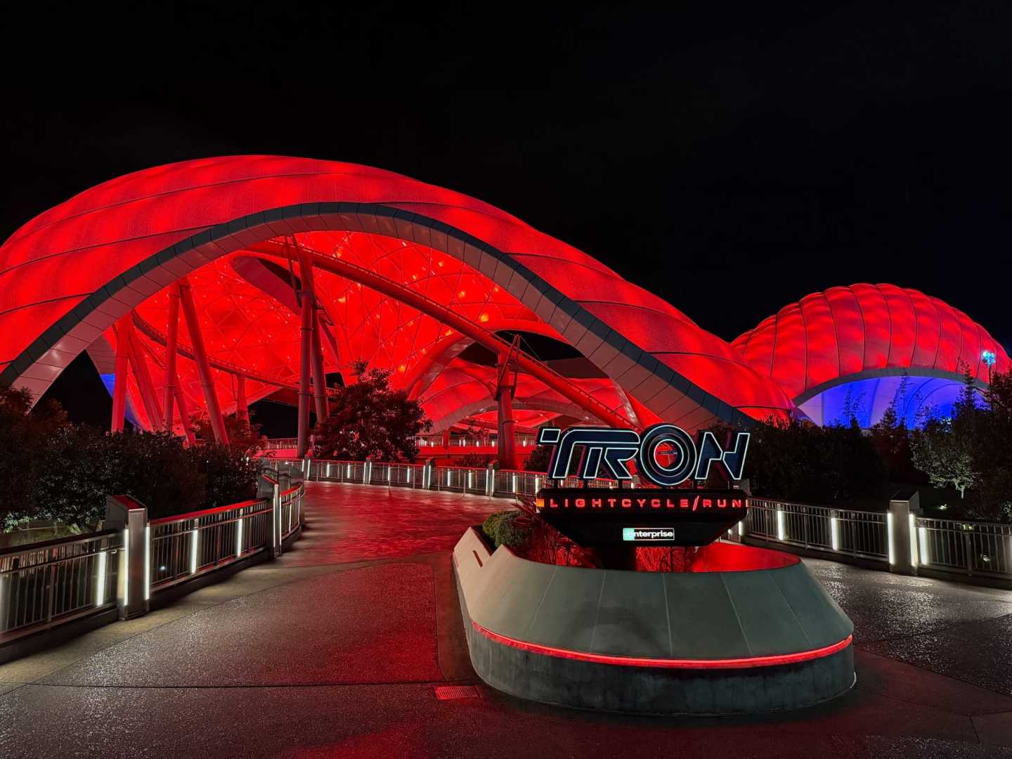 Tron Ares Ride Overlay Disney