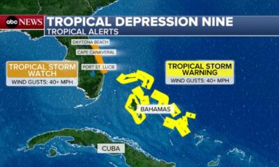 Tropical Depression Nine Flooding Southeast Us