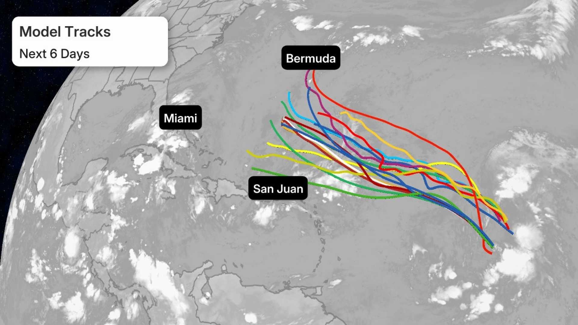 Tropical Storm Gabrielle Formation