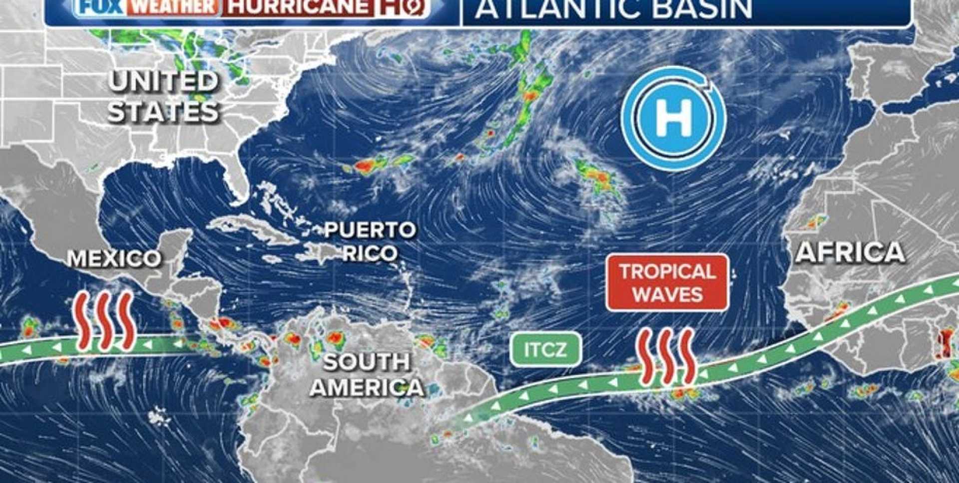Tropical Wave Atlantic Coast