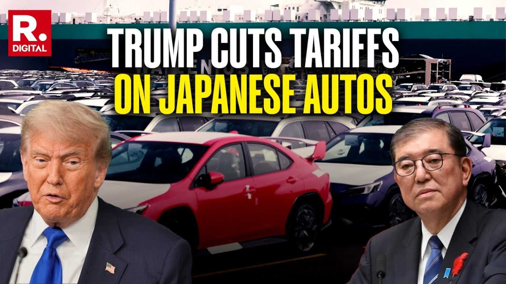 Trump Japanese Automobiles Trade Deal