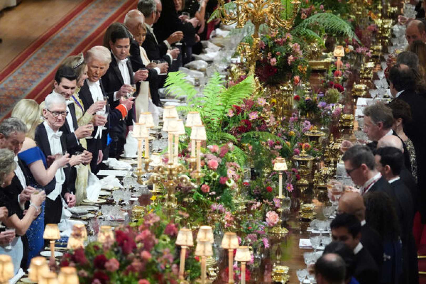 Trump State Dinner Windsor Castle