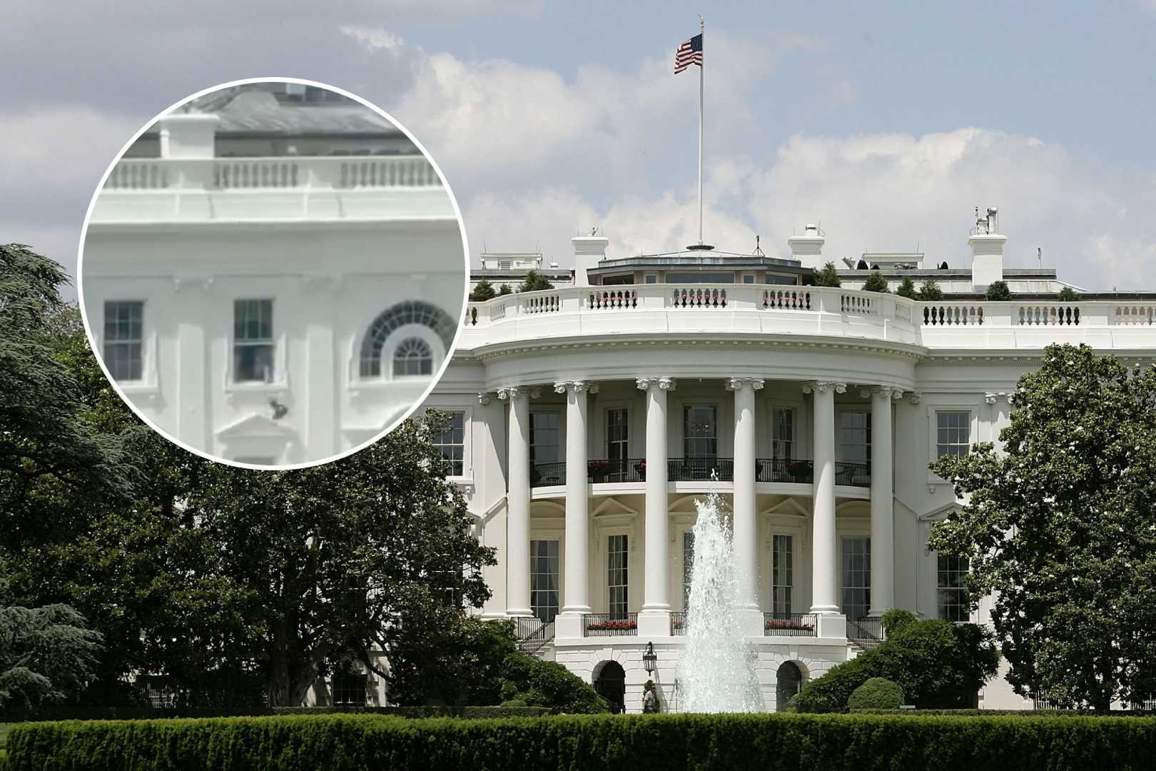 Trump White House Video Object Thrown