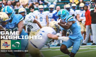 Tulsa Football Vs Tulane Conference Game