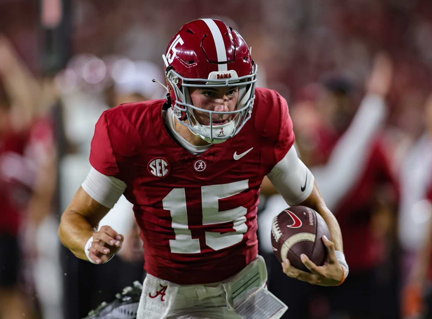 Ty Simpson Alabama Football Performance