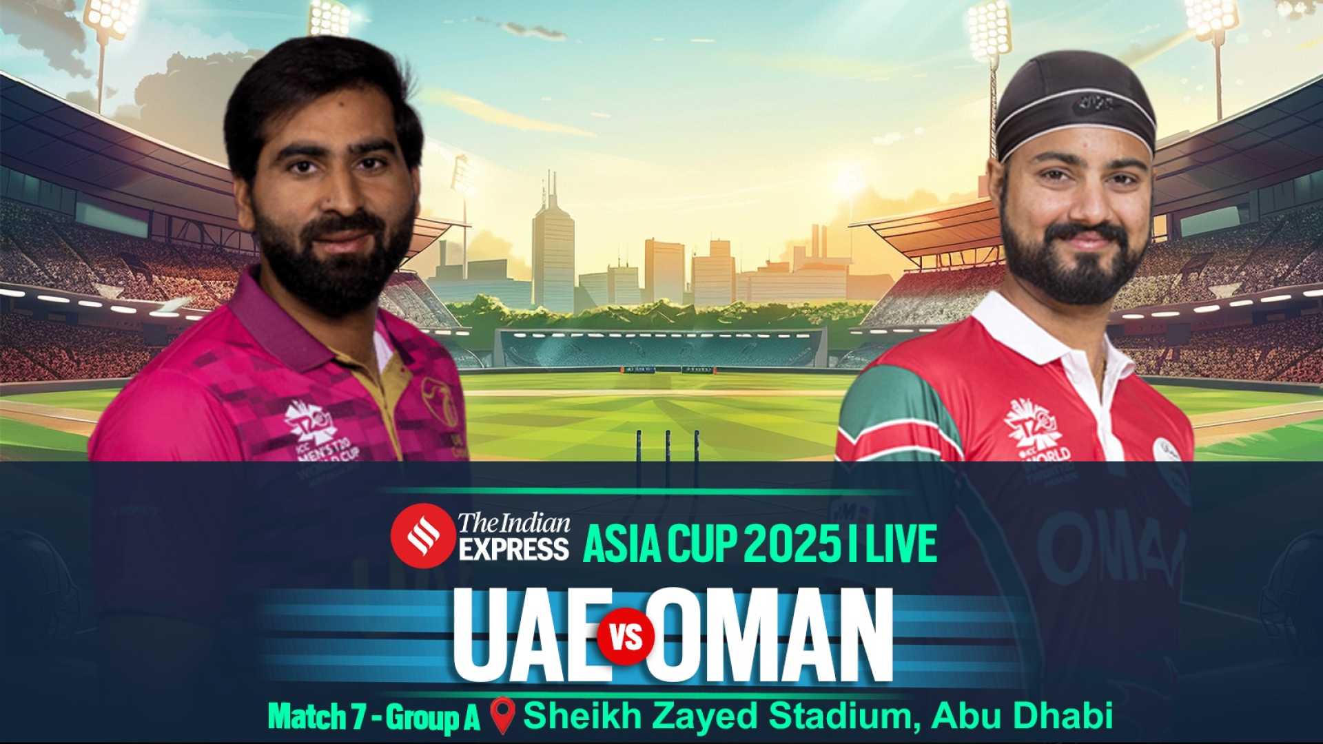 Uae Vs Oman T20 Asia Cup 2025