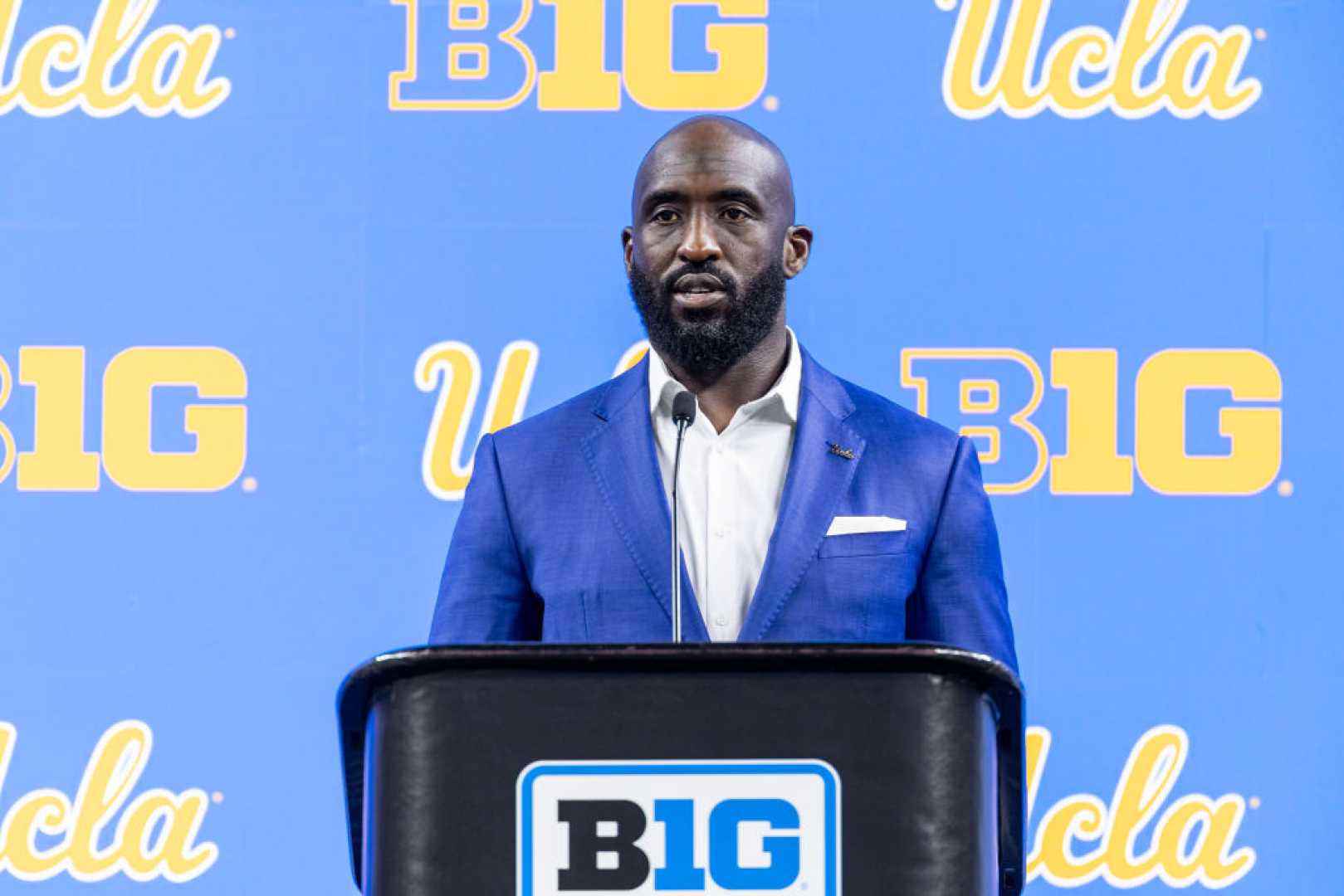 Ucla Football Team Coach Press Conference
