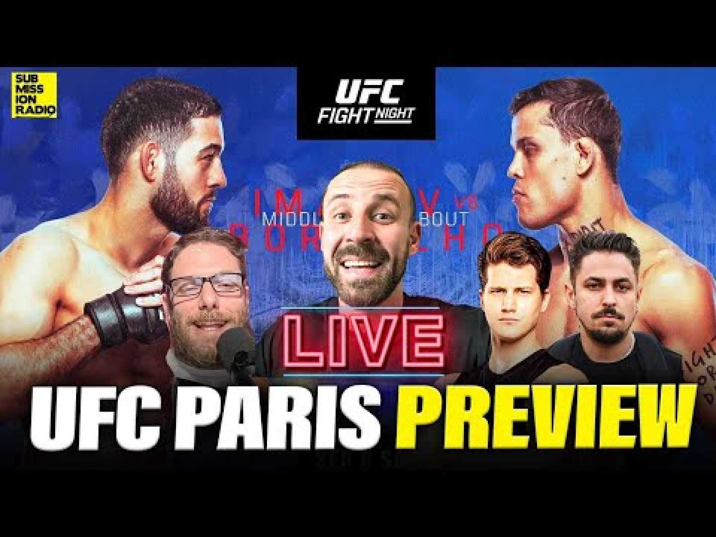 Ufc Paris Fight Card Preview