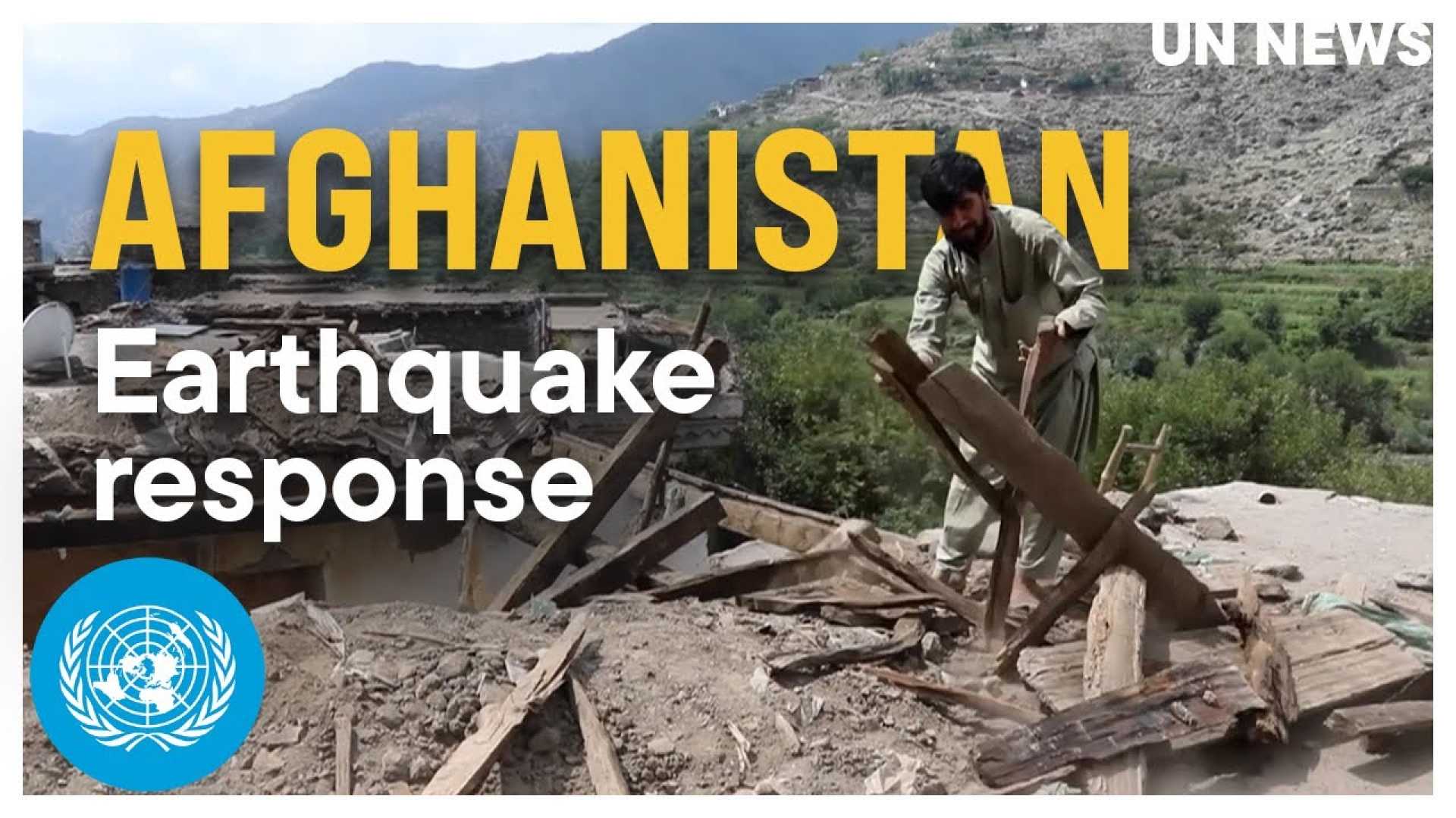 Un Afghanistan Earthquake Response