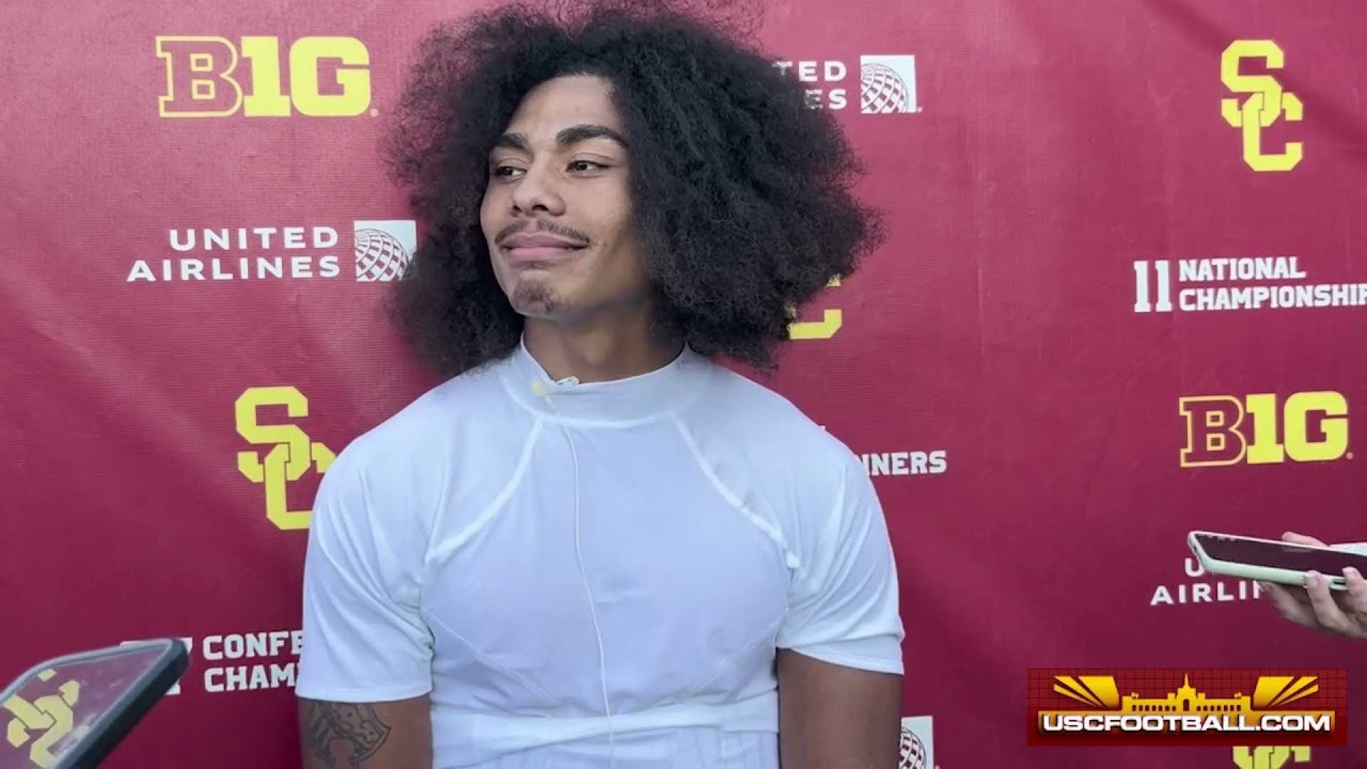 Usc Football Wide Receiver Hines