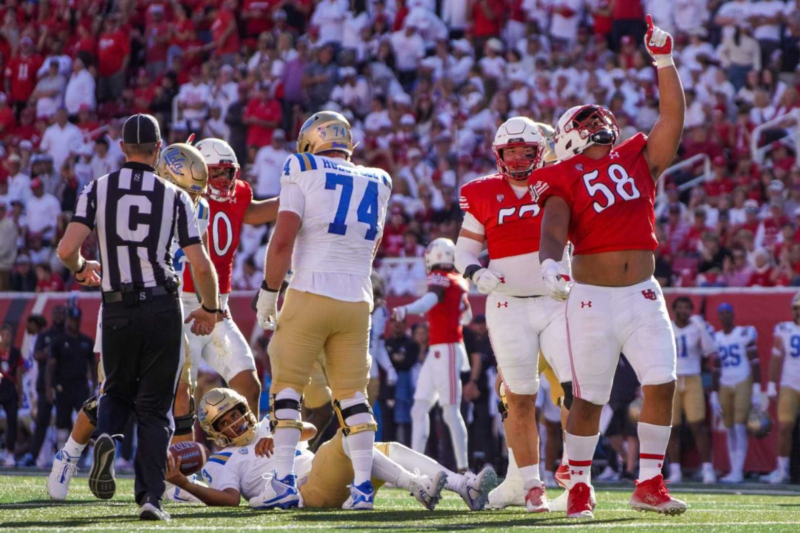 Utah Football Game Against Ucla