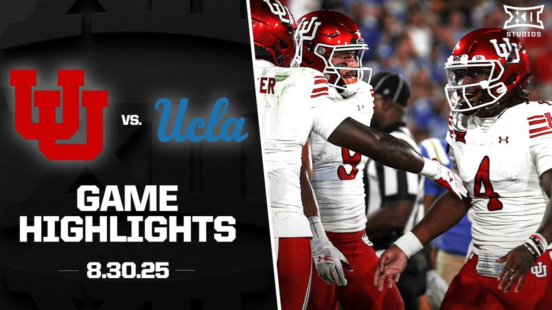 Utah Football Game Ucla 2025