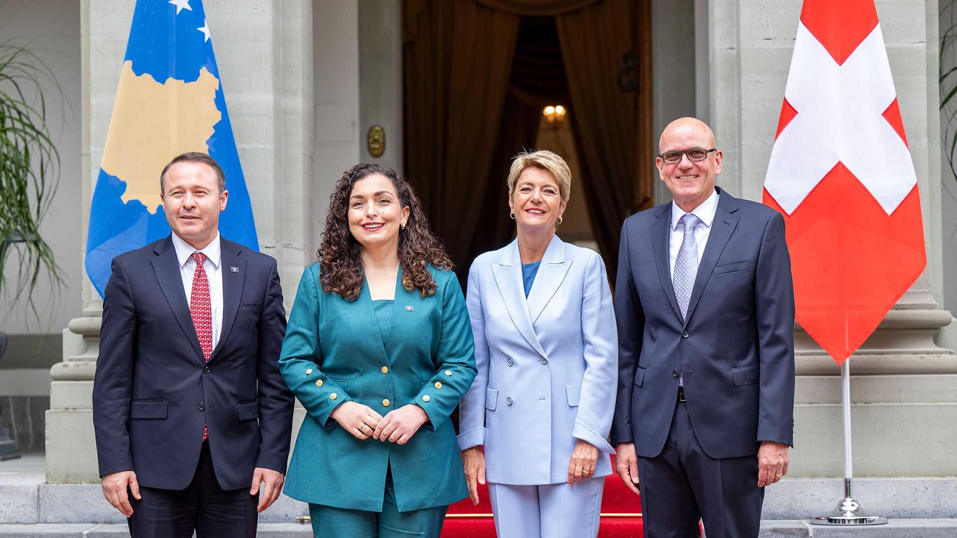 Vjosa Osmani Sadriu Kosovo President Visit