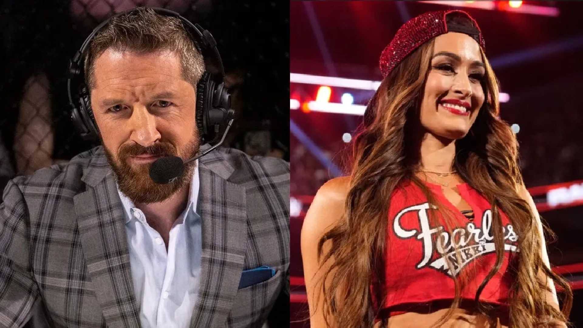 Wade Barrett Nikki Bella Wwe Interaction