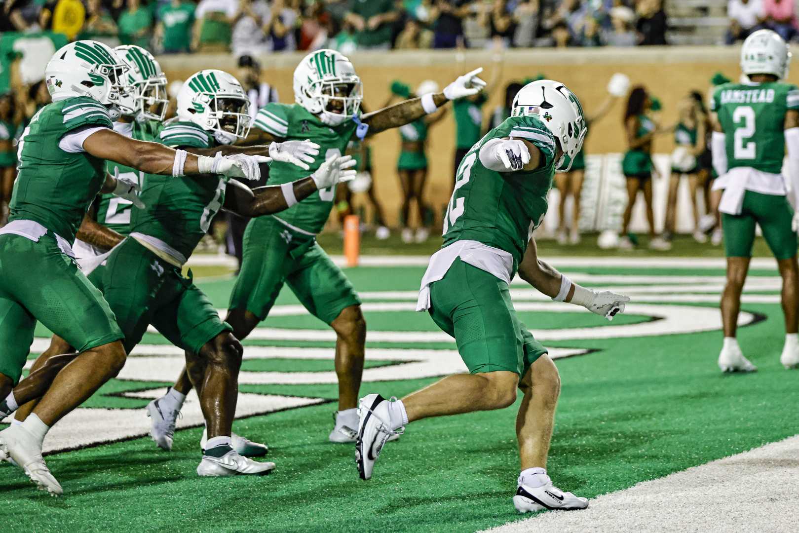 Washington State Cougars Vs North Texas Mean Green Football
