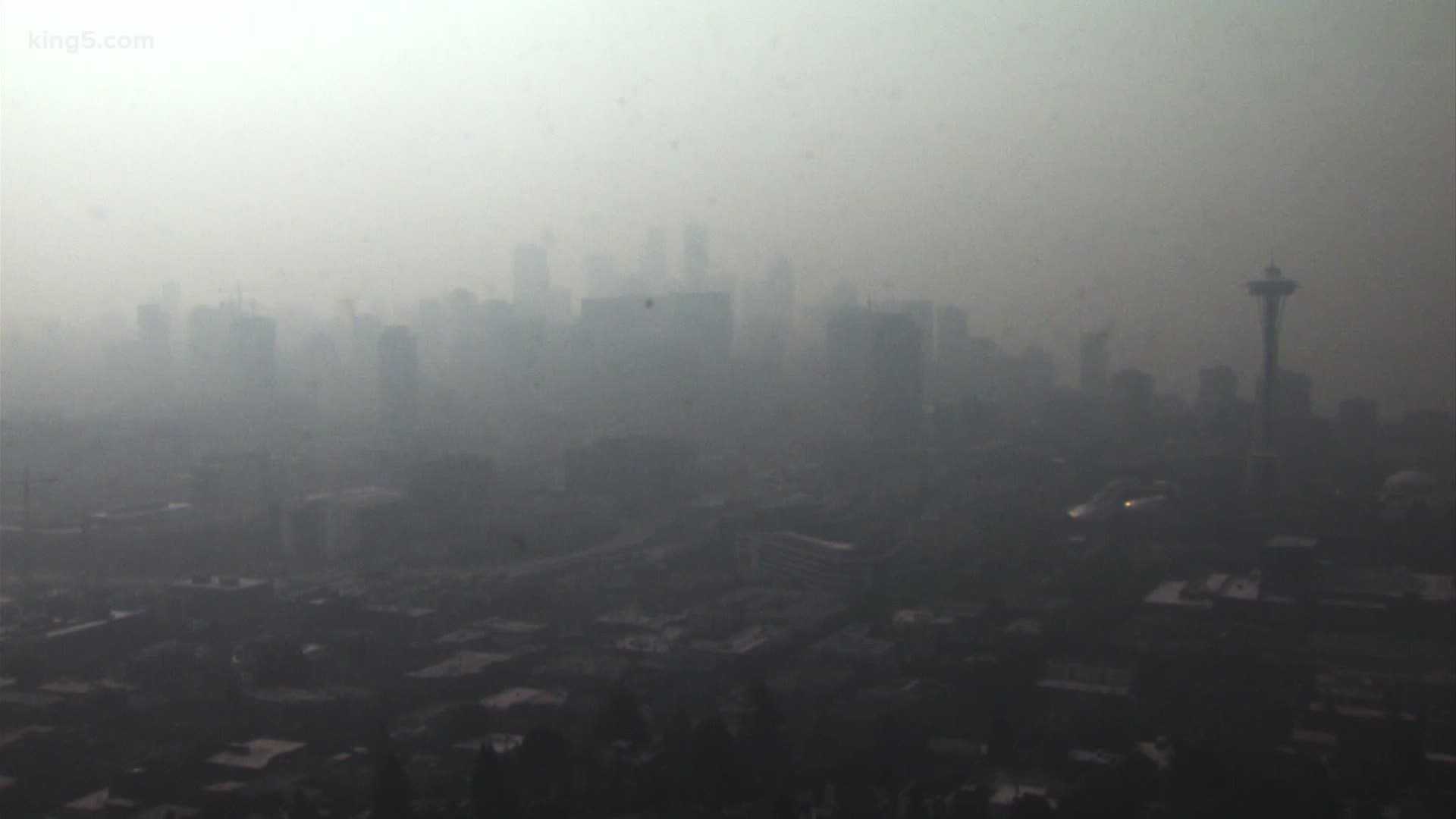 Washington State Wildfires Smoke