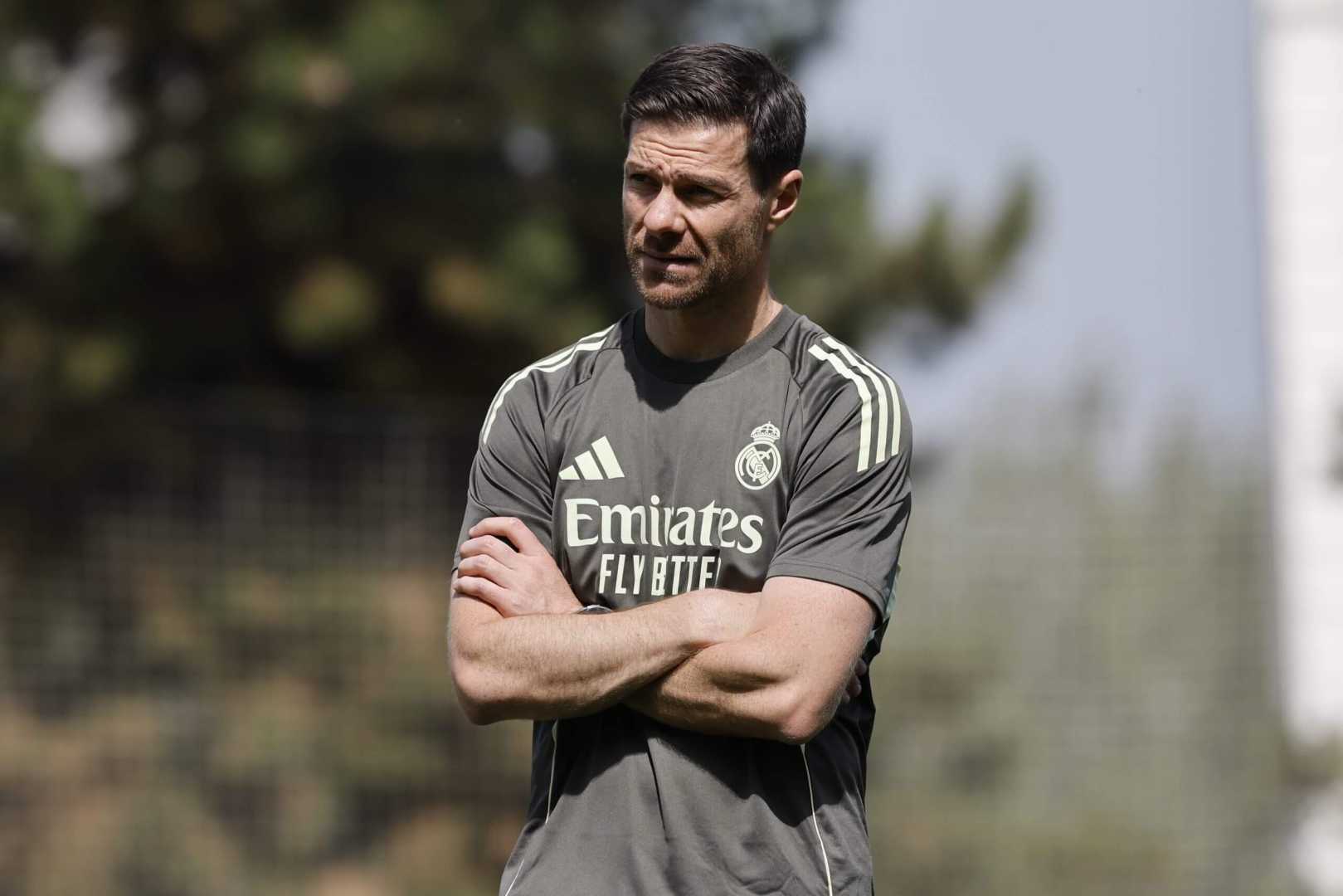 Xabi Alonso Real Madrid Coach Training