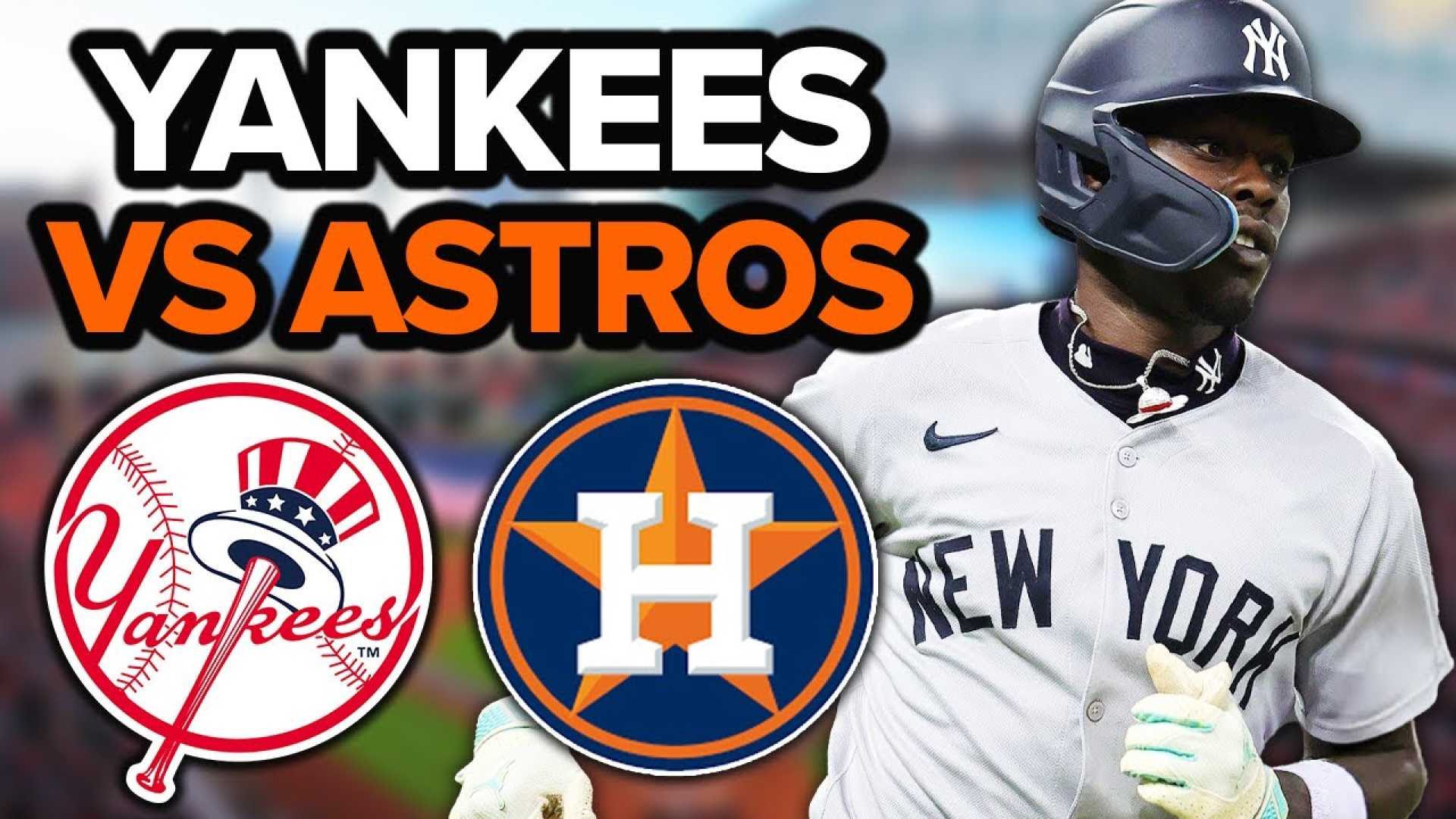 Yankees Vs Astros Baseball Game
