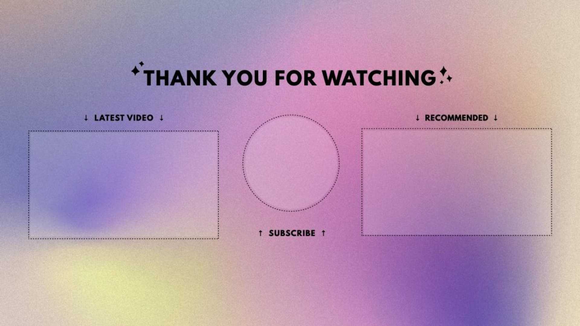 Youtube Video End Screen Recommendations