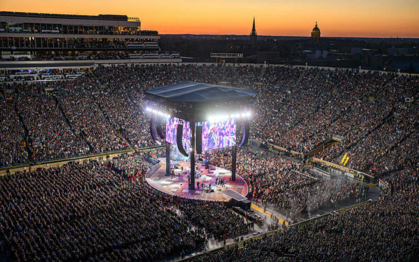 Zach Bryan Concert Notre Dame Stadium