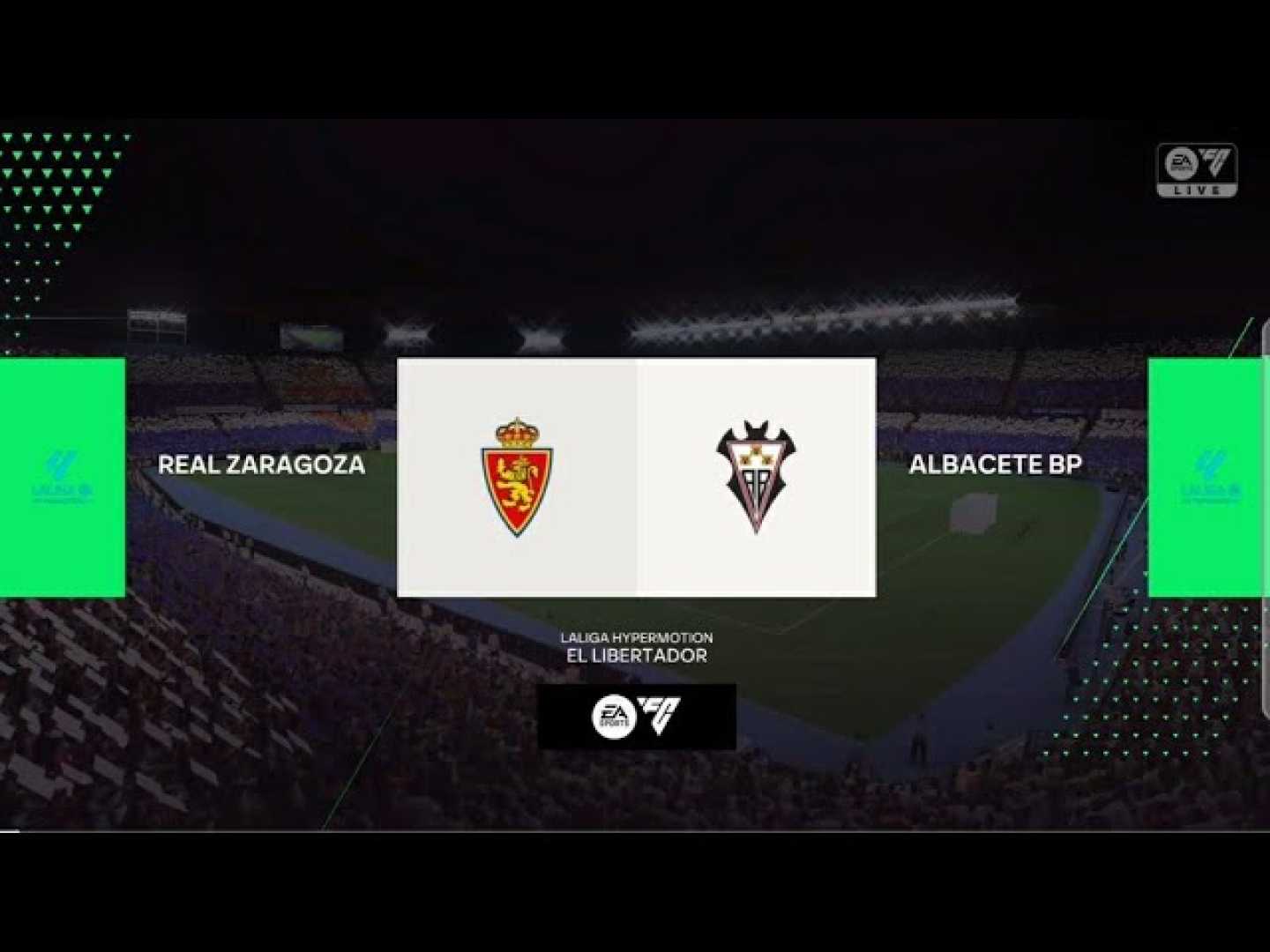 Zaragoza Vs Albacete Football Match
