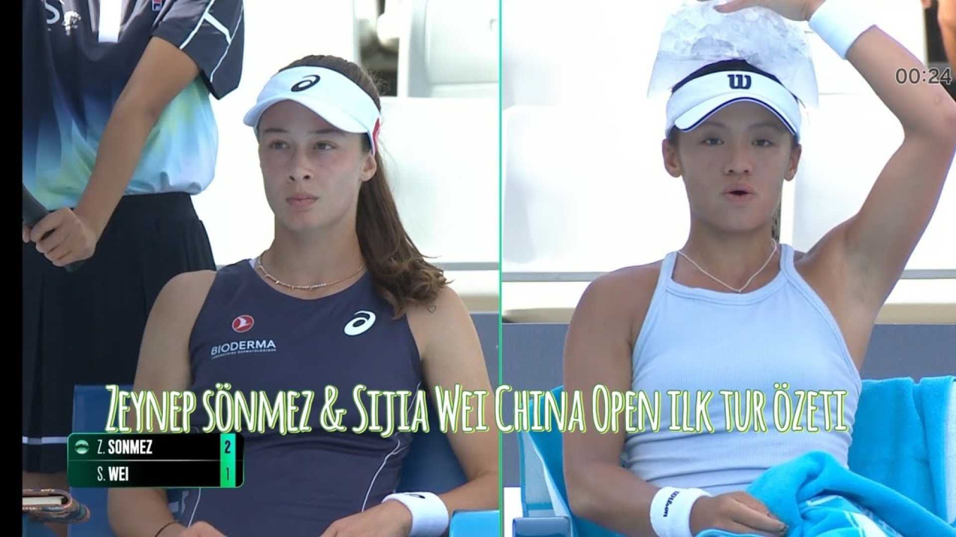 Zeynep Sonmez Tennis Match China Open