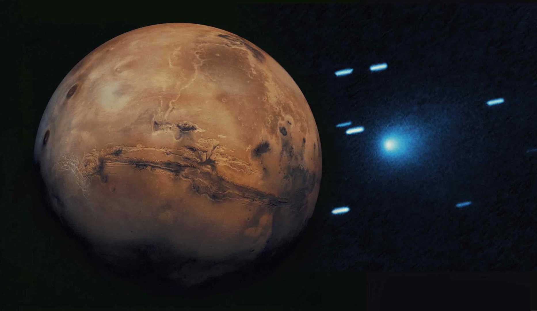 3i/atlas Comet Approach Mars