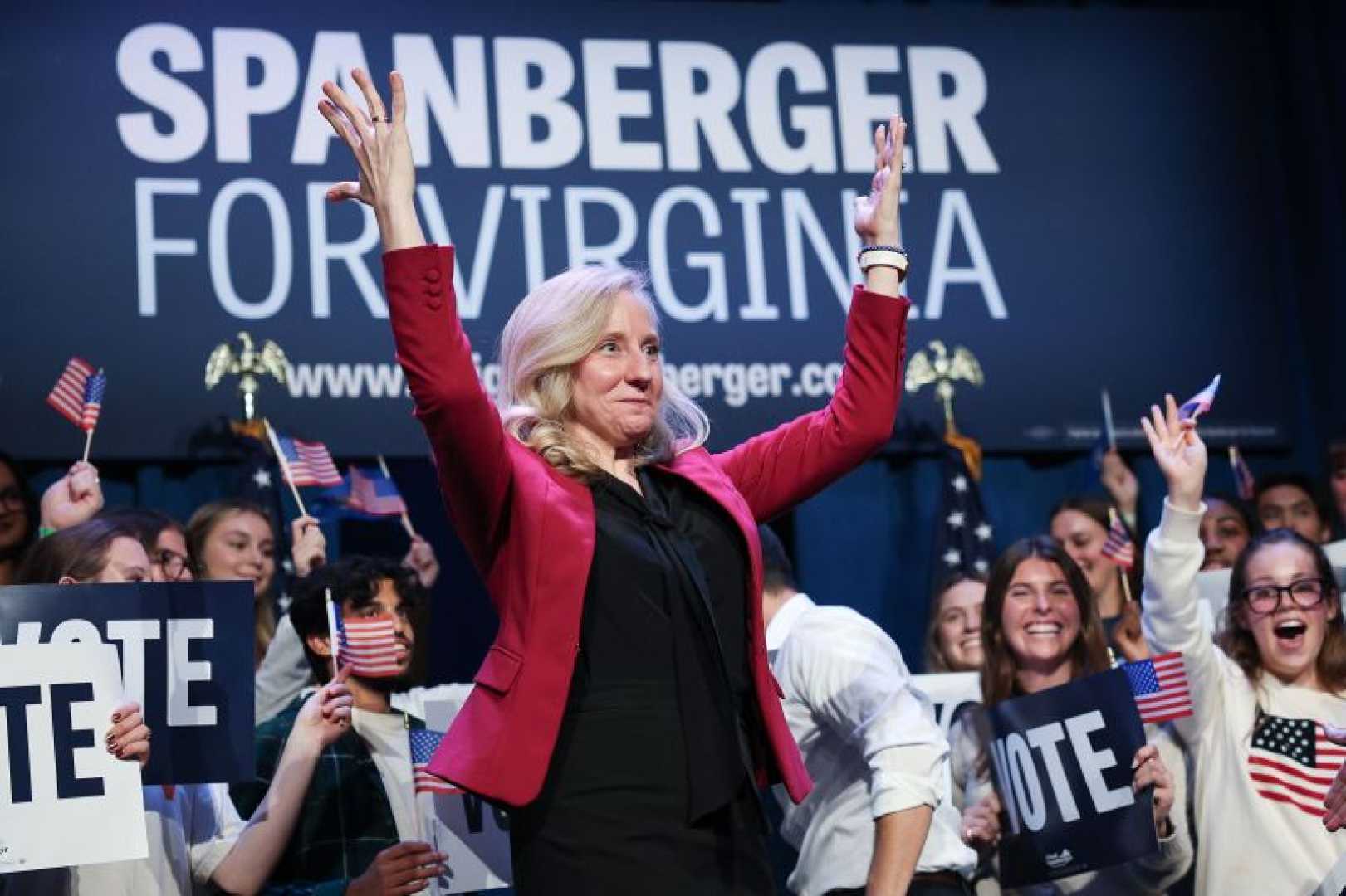 Abigail Spanberger Mikie Sherrill Campaign Rally