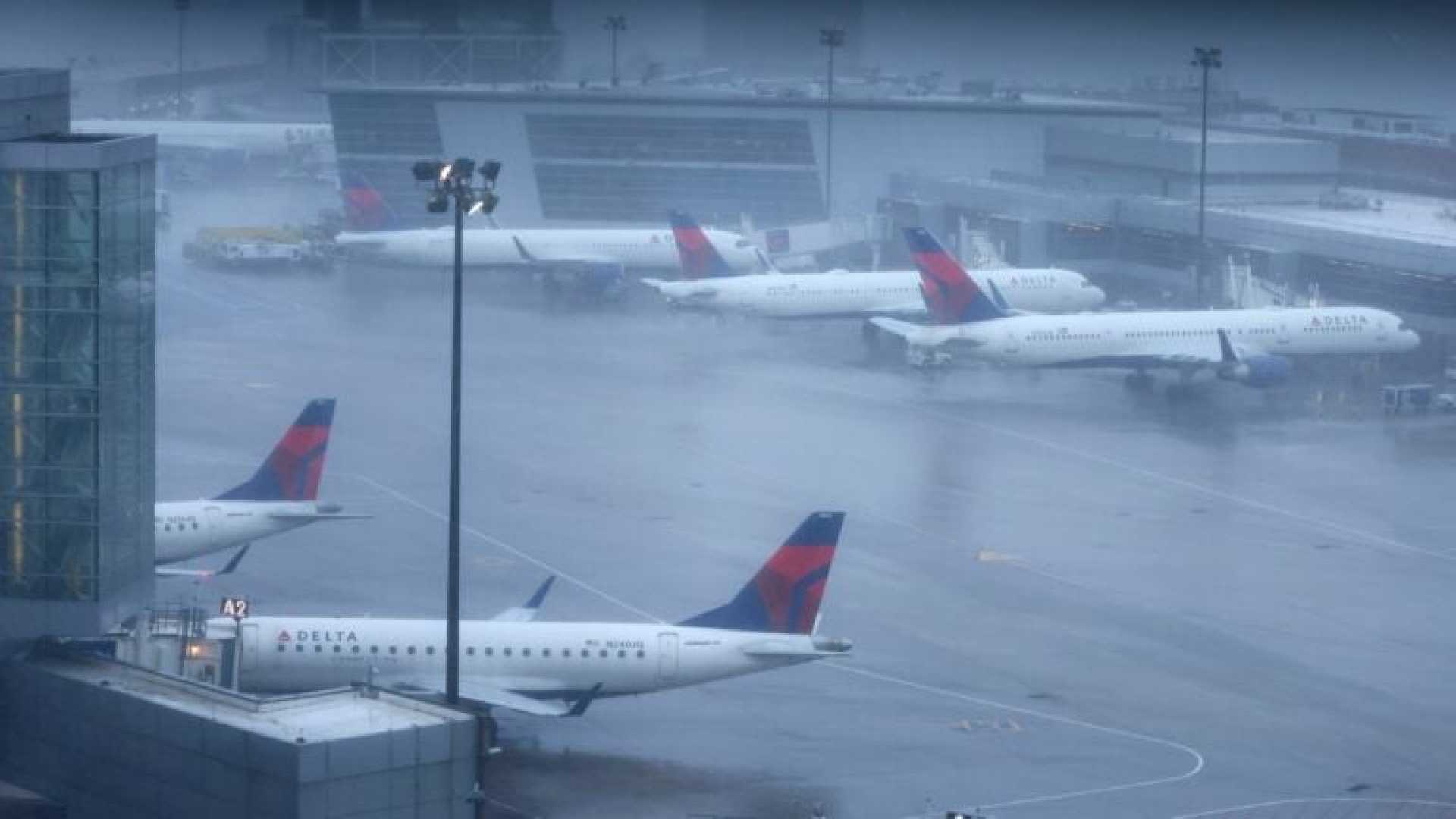 Air Travel Delays Boston Logan Airport