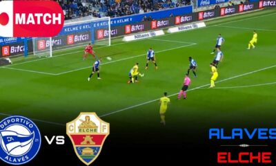 Alavés Elche Laliga Match