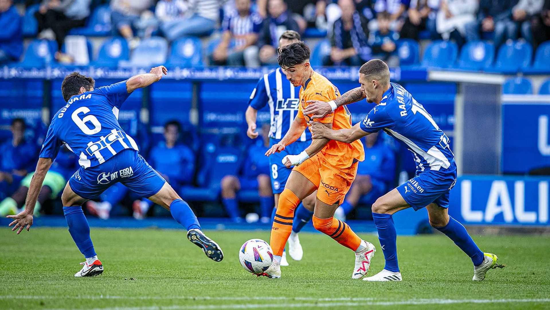Alavés Vs Valencia Football Match