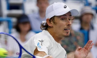 Alex De Minaur Tennis Match