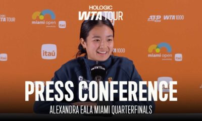 Alex Eala Tennis Match Press Conference