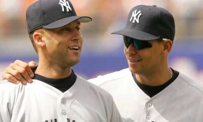 Alex Rodriguez Derek Jeter Yankees Playoffs